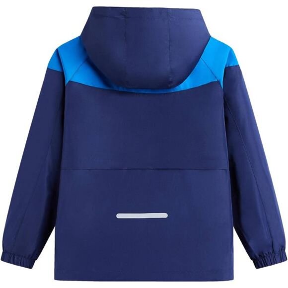 MGEOY Kids Rain Jackets Waterproof with Hood Lightweight Rain Coats for Girls - Picture 2 of 6